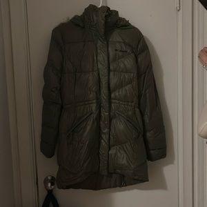 Columbia Green Winter jacket omni-shield